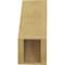 Ekena Millwork 5-inch W x 8-inch D x 12-inch H Carmel Rough Cedar Woodgrain TimberThane Knee Brace, Primed BRCUR05X08X12CARRCPR - alternate 2